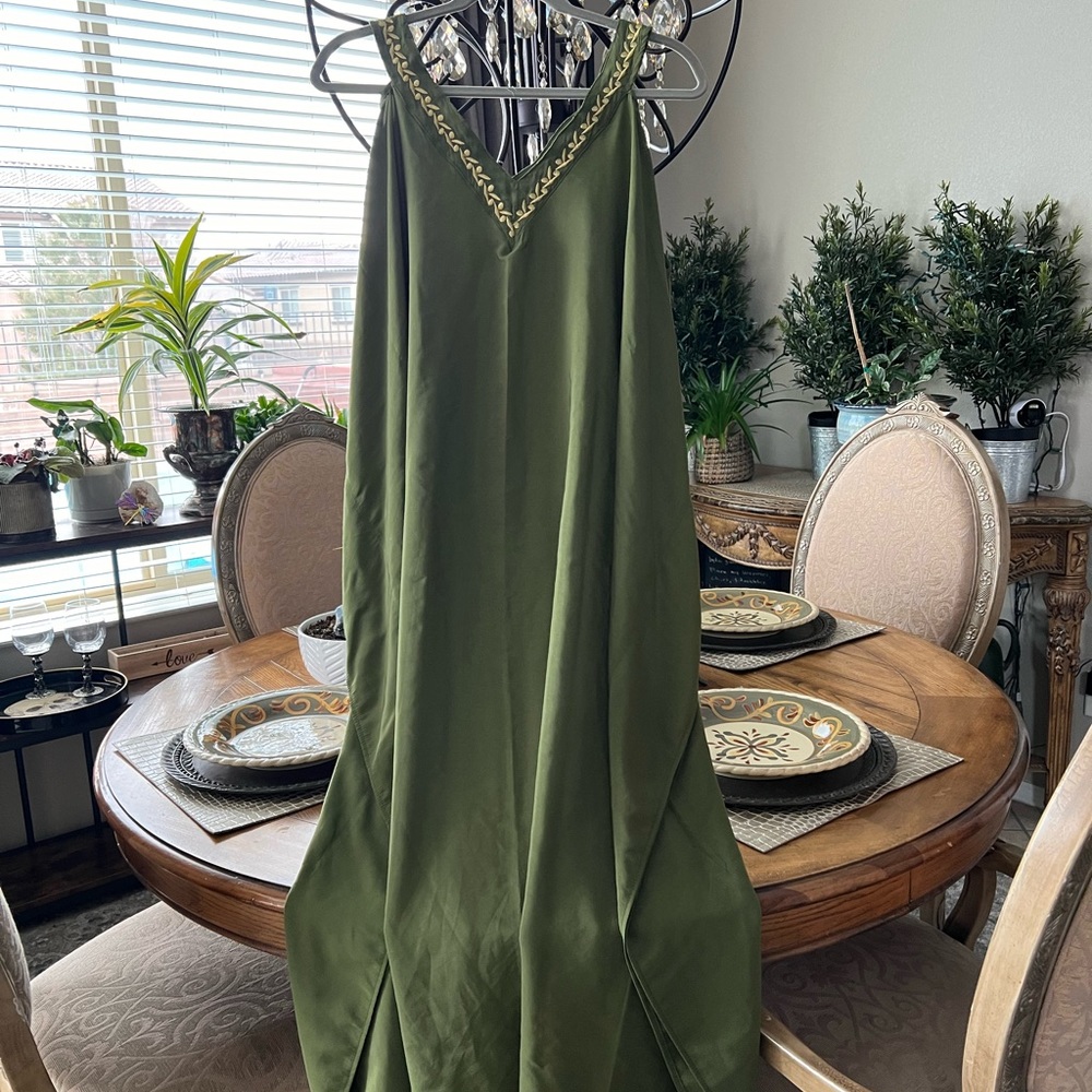 Gorgeous flowing woman’s summer dress
